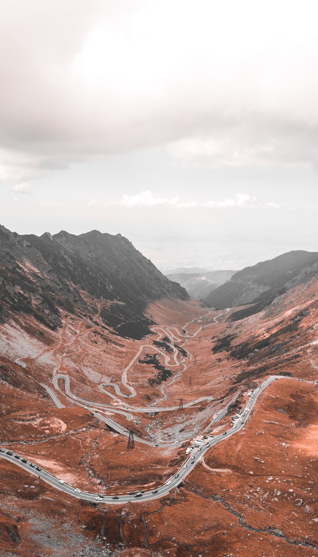 The Transfăgărășan road